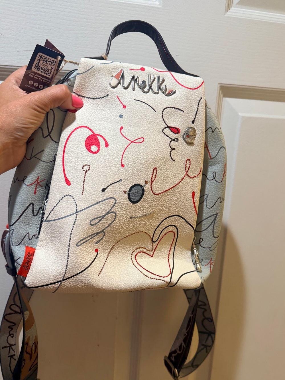 Brand New Anekke Leather Backpack – Beautiful & Unique!